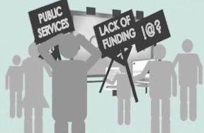 A strong linking between funding sources and public services
